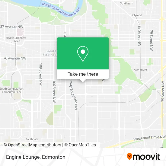 Engine Lounge map