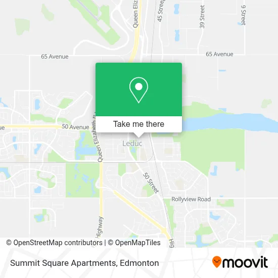 Summit Square Apartments map