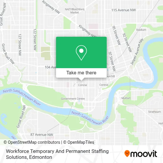Workforce Temporary And Permanent Staffing Solutions map