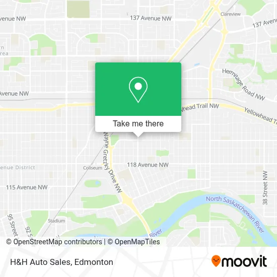 H&H Auto Sales map