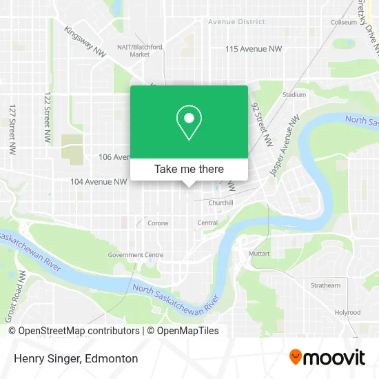 Henry Singer map