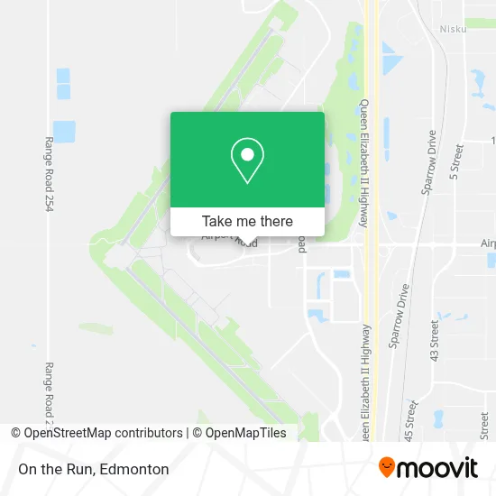 On the Run map