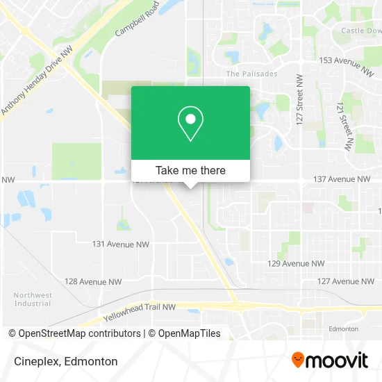 Cineplex map