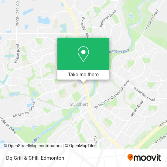 Dq Grill & Chill map