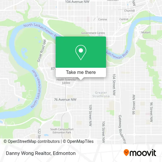 Danny Wong Realtor map