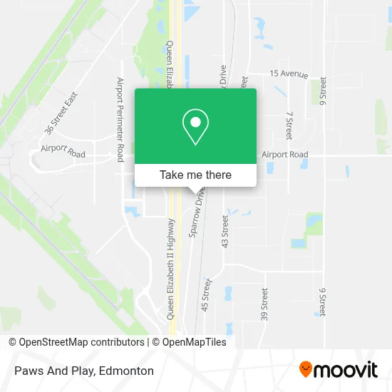 Paws And Play map