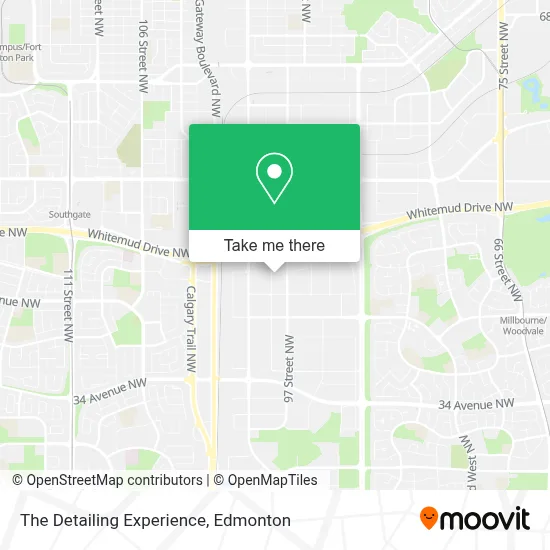 The Detailing Experience map