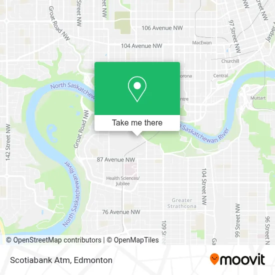 Scotiabank Atm map