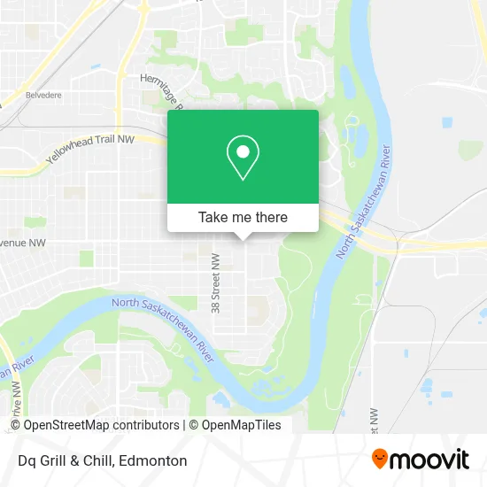 Dq Grill & Chill map