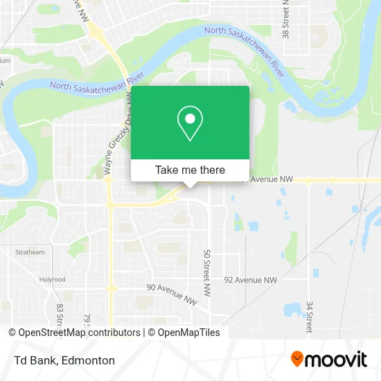 Td Bank map