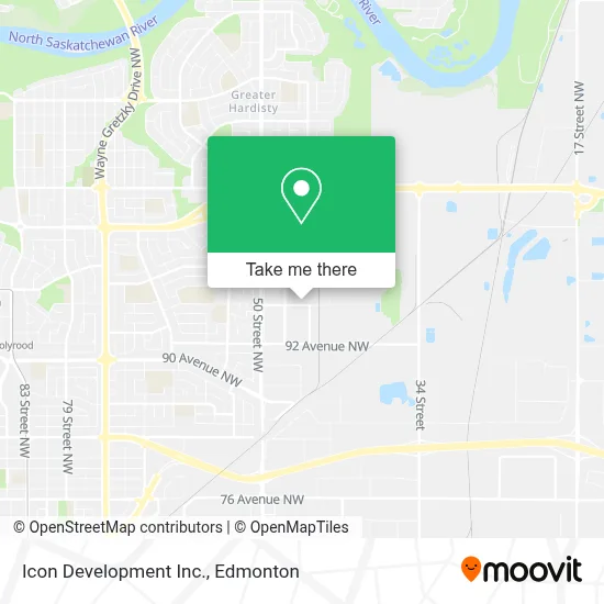 Icon Development Inc. map