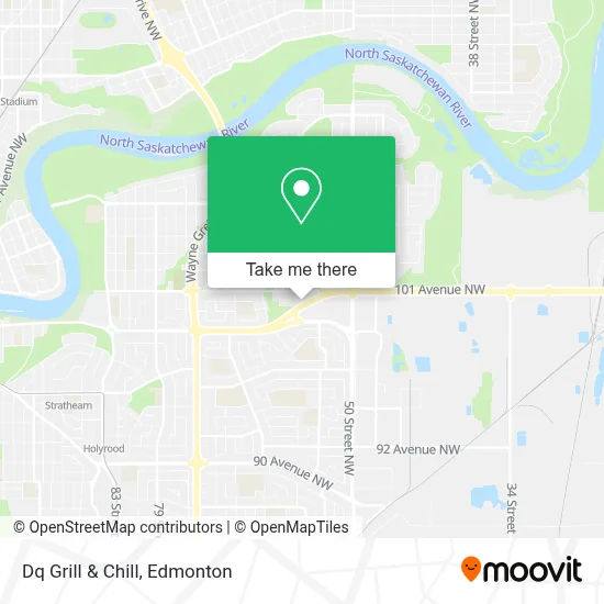 Dq Grill & Chill map