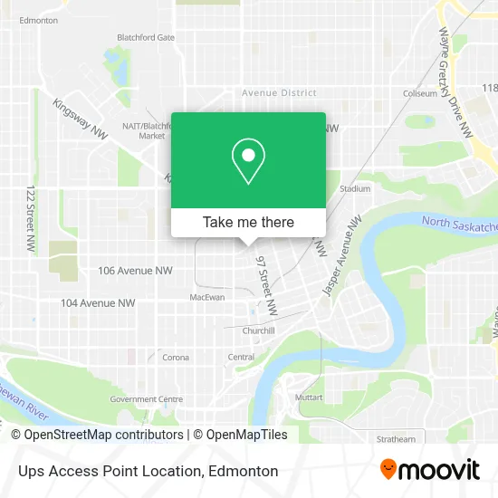 Ups Access Point Location plan