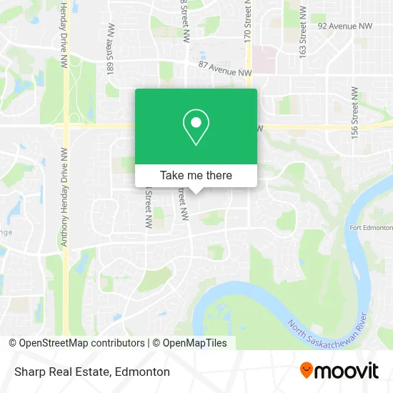 Sharp Real Estate map