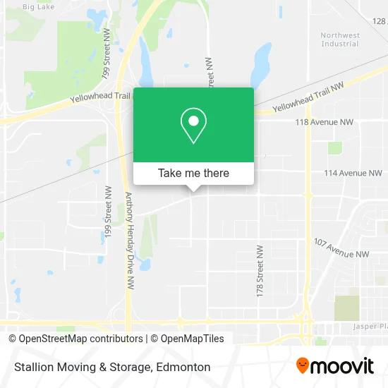 Stallion Moving & Storage map