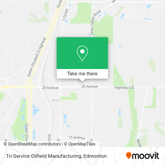 Tri-Service Oilfield Manufacturing map