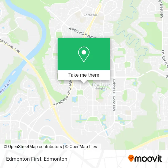 Edmonton First map