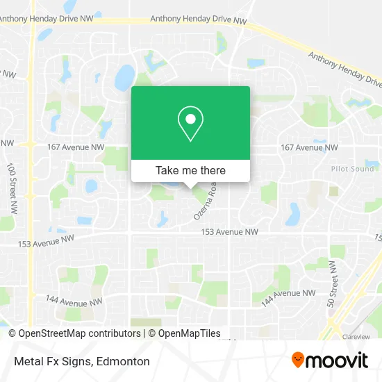Metal Fx Signs map