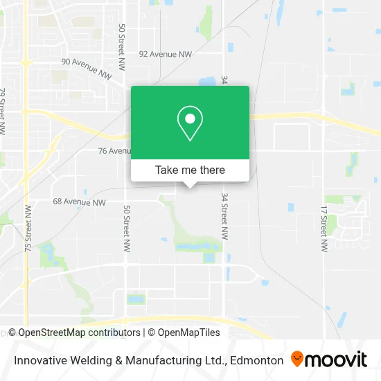 Innovative Welding & Manufacturing Ltd. map