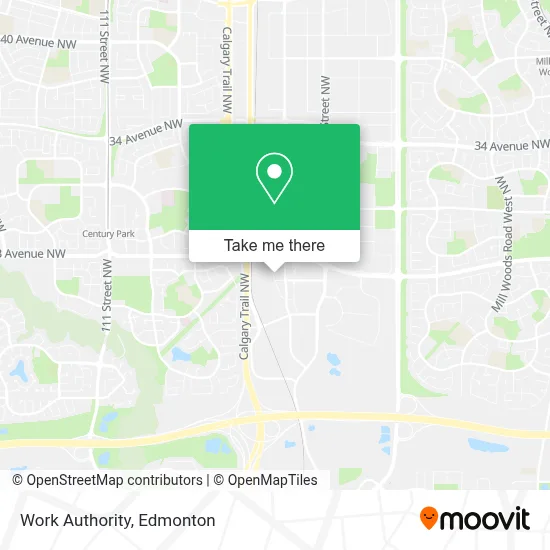 Work Authority map