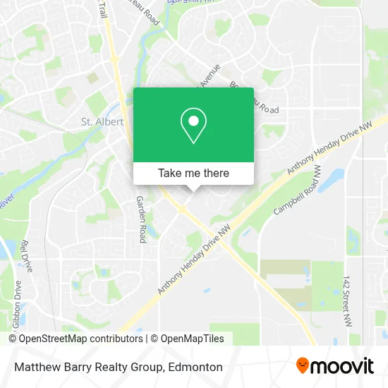 Matthew Barry Realty Group map