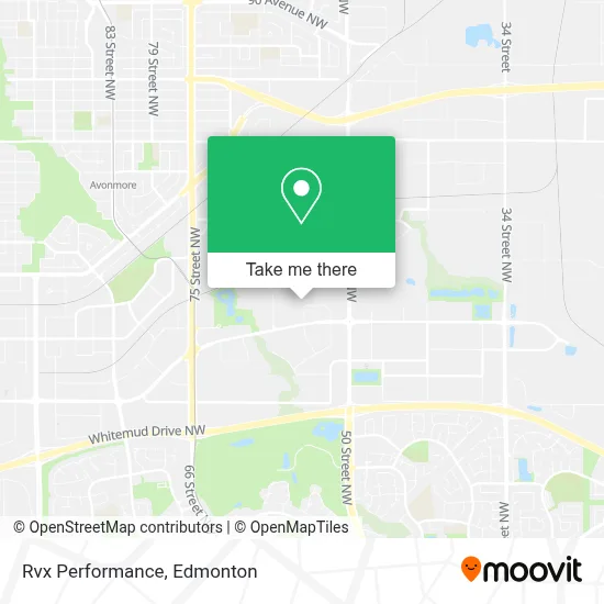 Rvx Performance map
