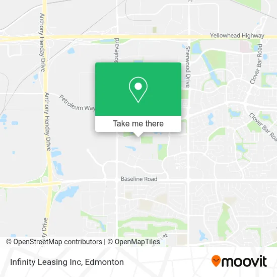Infinity Leasing Inc map