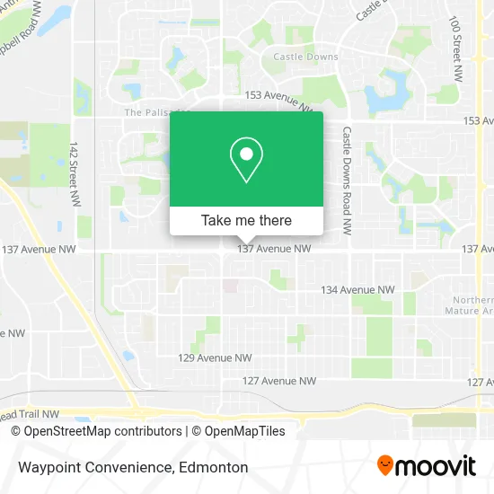 Waypoint Convenience map