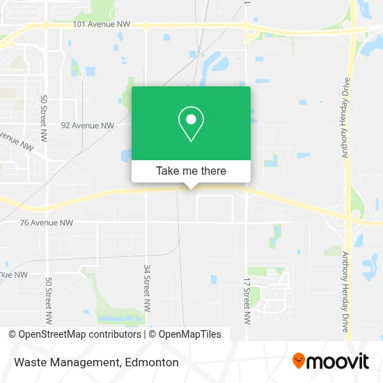 Waste Management map