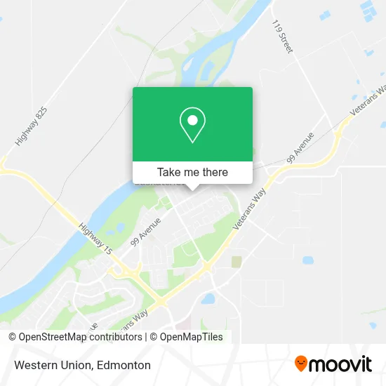 Western Union map