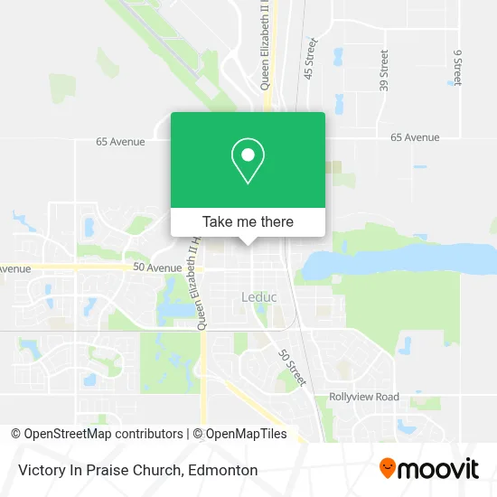 Victory In Praise Church map