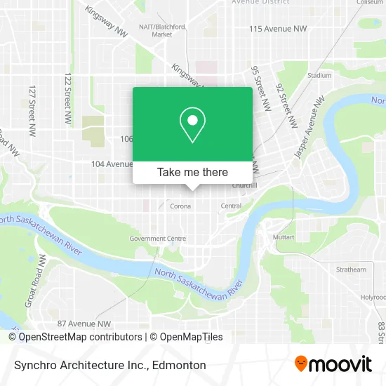 Synchro Architecture Inc. map