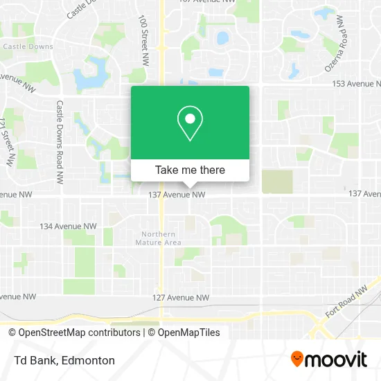 Td Bank map