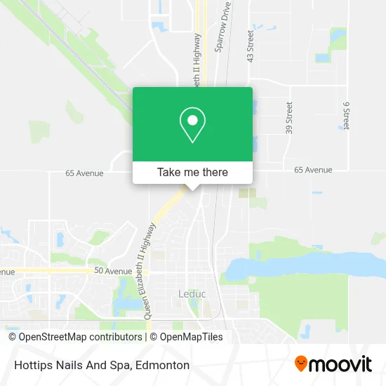 Hottips Nails And Spa map
