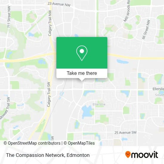 The Compassion Network map