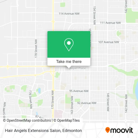 Hair Angels Extensions Salon map