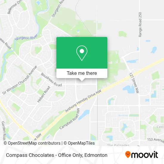 Compass Chocolates - Office Only map