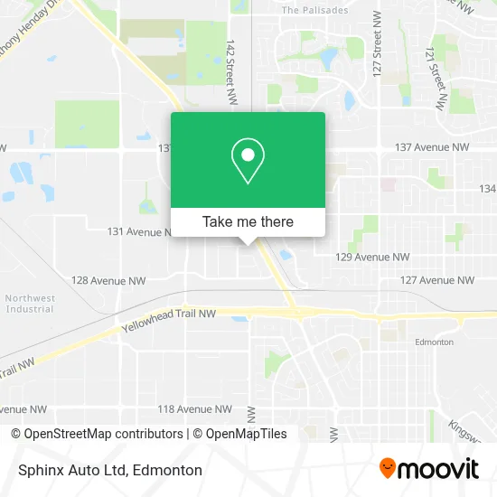 Sphinx Auto Ltd map