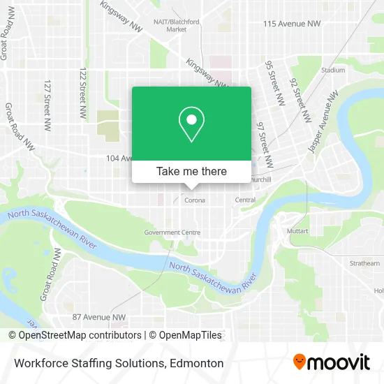 Workforce Staffing Solutions map