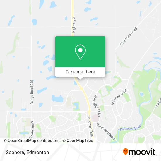 Sephora map