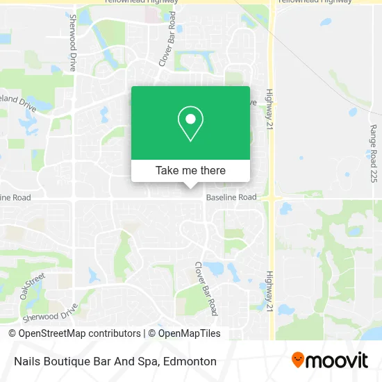 Nails Boutique Bar And Spa map