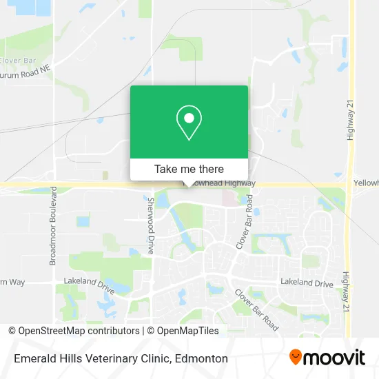 Emerald Hills Veterinary Clinic map