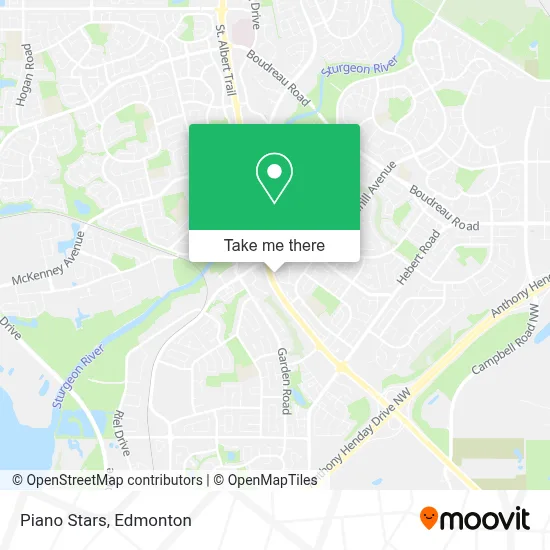 Piano Stars map