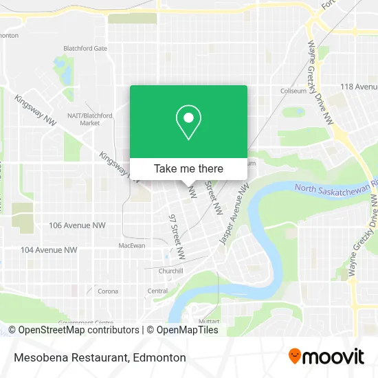 Mesobena Restaurant map