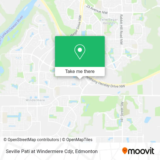 Seville Pati at Windermere Cdjr map