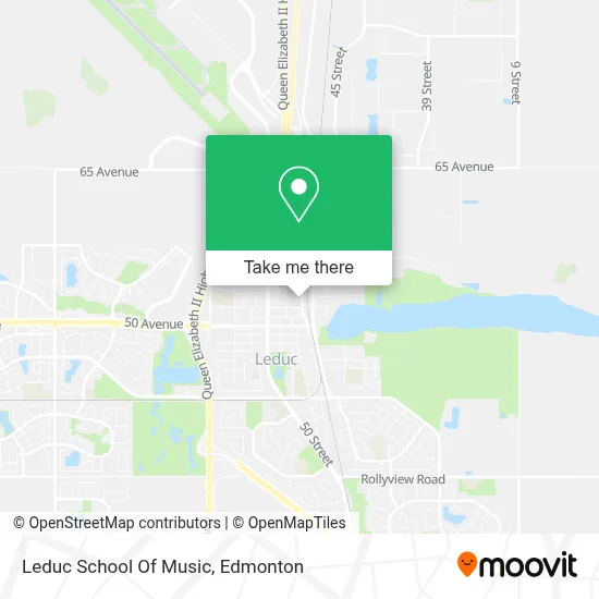 Leduc School Of Music map