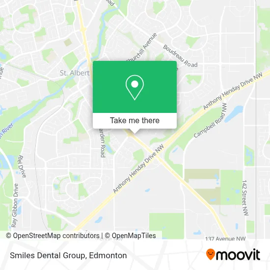 Smiles Dental Group map