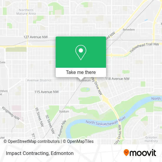 Impact Contracting map