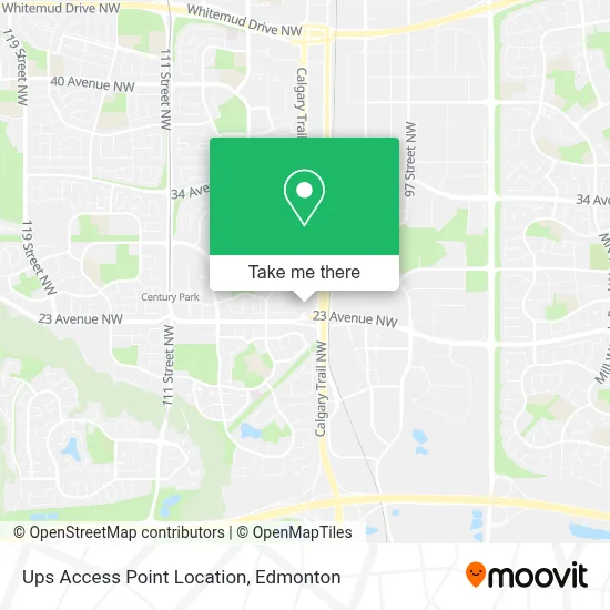 Ups Access Point Location plan