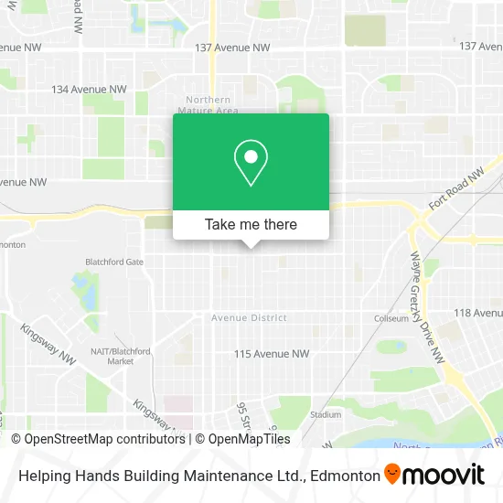 Helping Hands Building Maintenance Ltd. map